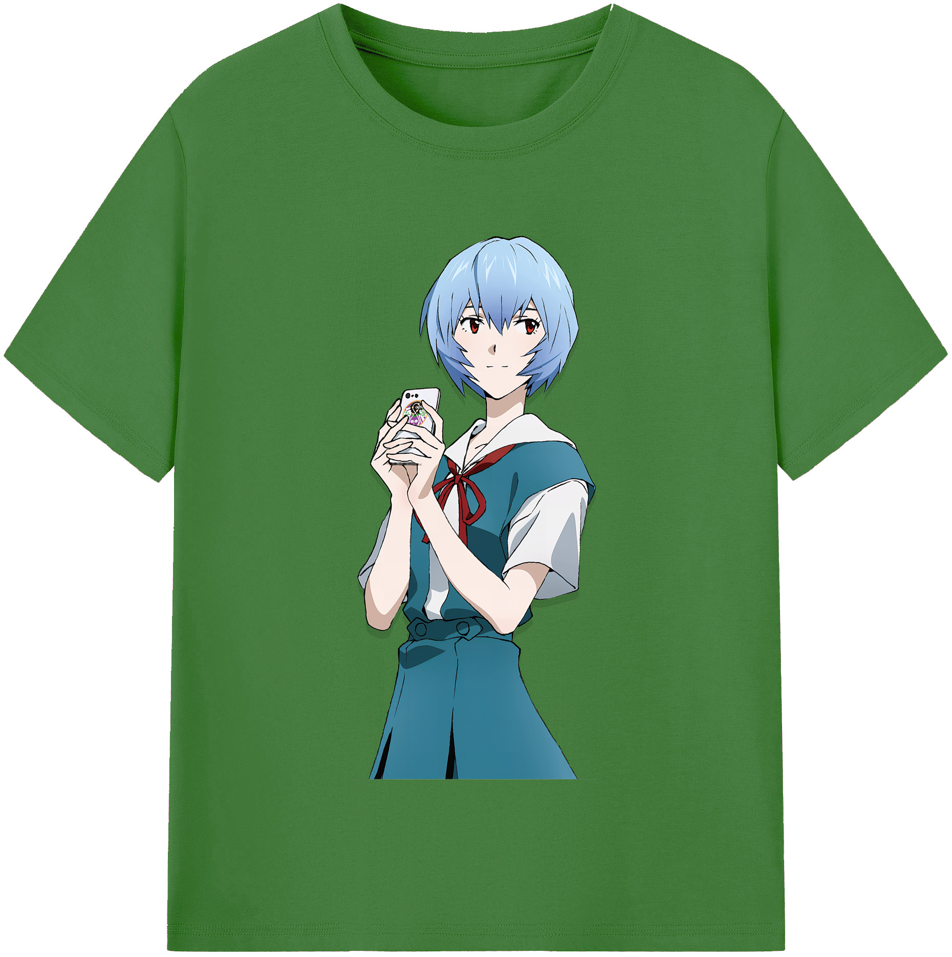 （画像用） EVA 新世紀エヴァンゲリオン レディースカジュアルプリントTシャツ（綿100％）